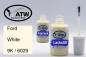 Preview: Ford, White, 9K / 6029: 20ml Lackstift + 20ml Klarlack - Set, von ATW Autoteile West.